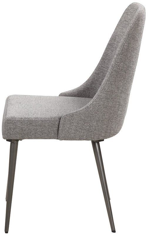 Coaster® Hawthorne Levitt Set of 2 Grey Side Chairs 1