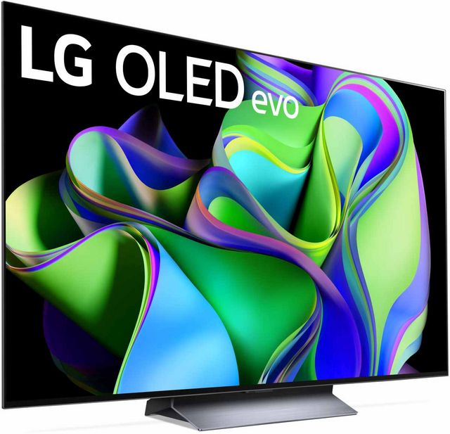 LG C3 55" 4K Ultra HD OLED Smart TV 4