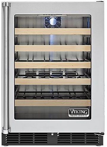 Viking Professional Series 24" Stainless Steel Wine Cooler 0