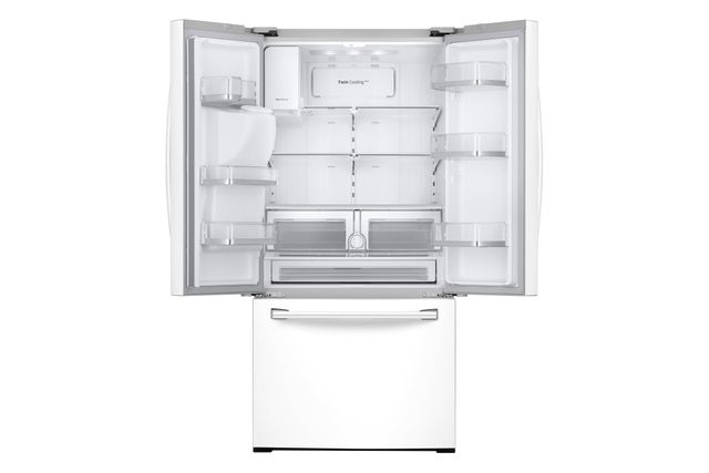 Samsung 25.5 Cu. Ft. White French Door Refrigerator 7