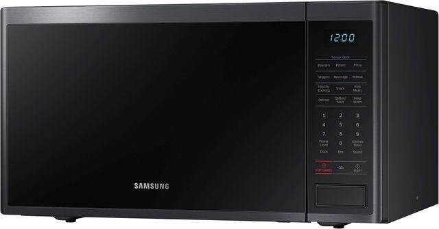 Samsung 1.4 Cu. Ft. Fingerprint Resistant Black Stainless Steel Countertop Microwave 1