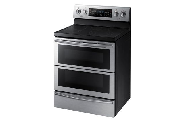 Samsung 30" Stainless Steel Free Standing Electric Flex Duo® Range 8