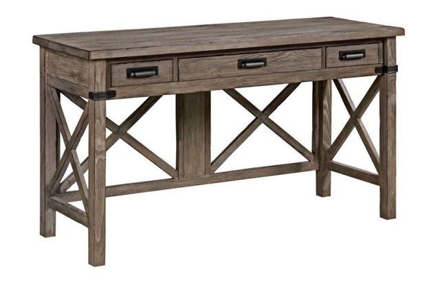 Kincaid Furniture Foundry Gray Rectangle Desk-0
