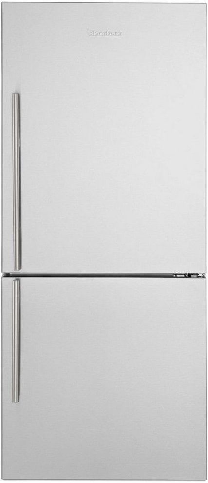 Blomberg® 16.2 Cu. Ft. Stainless Steel Bottom Freezer Refrigerator 0