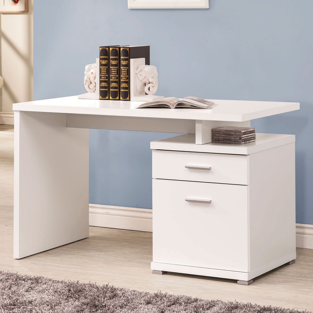 Coaster® White Office Desk