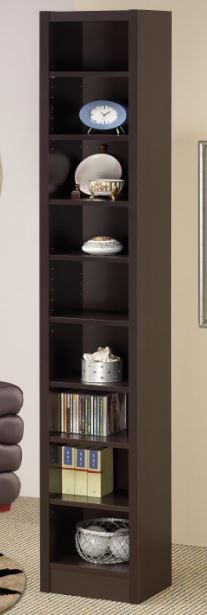Coaster® Narrow Bookcase