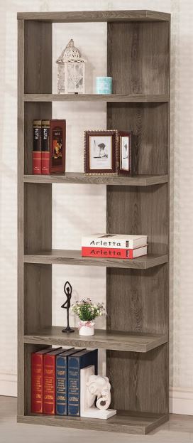 Coaster® Semi-Backless Bookcase