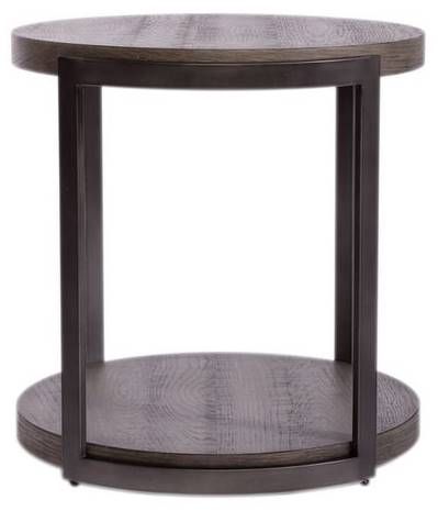 Liberty Modern View Gauntlet Gray End Table | Miskelly Furniture