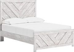 Signature Design by Ashley® Cayboni Whitewash Queen Panel Bed