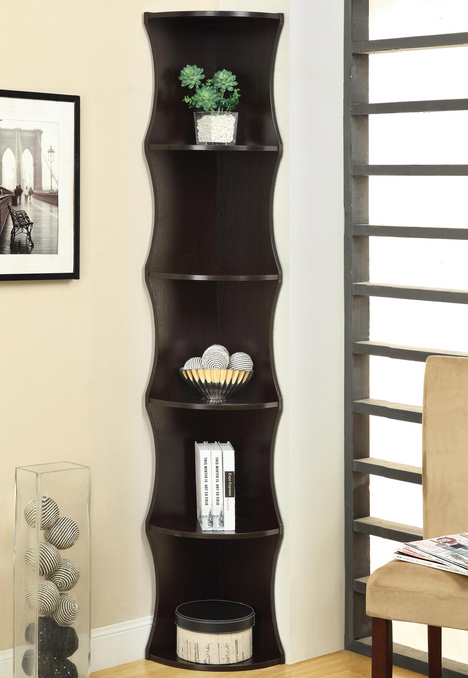 Coaster® Corner Bookcase