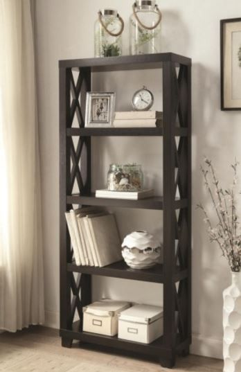 Coaster® Humfrye Cappuccino Bookcase-1