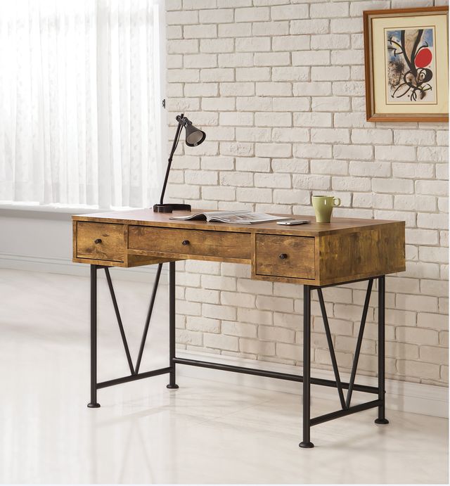 Coaster® Analiese Antique Nutmeg Writing Desk-1