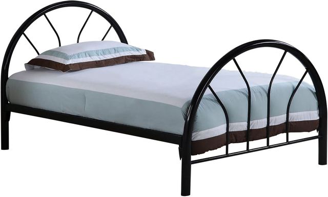 Coaster® Marjorie Black Twin Bed-0