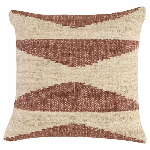 Villa by Classic Home Sina Antique Copper Throw Pillow 22x22-0