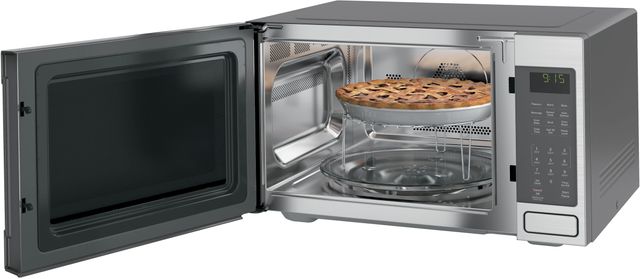GE Profile™ 1.5 Cu. Ft. Stainless Steel Countertop Convection/Microwave 1
