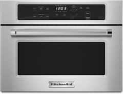 KitchenAid® 1.4 Cu. Ft. Stainless Steel Built In Microwave-KMBS104ESS