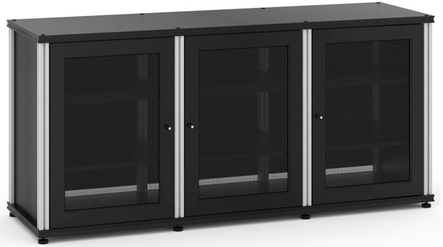 Salamander Designs® Synergy Model 337 AV Cabinet-Black 0