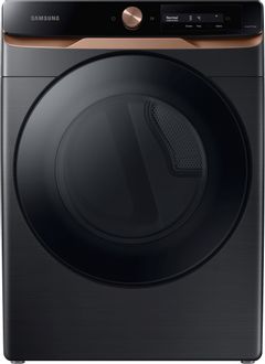 Samsung 6500 Series 7.5 Cu. Ft. Brushed Black Front Load Gas Dryer