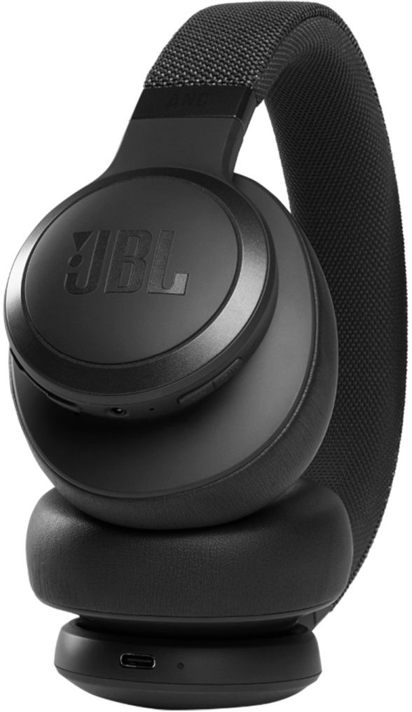 JBL® Live 660NC Black Wireless Over-Ear Noise Cancelling Headphones 5