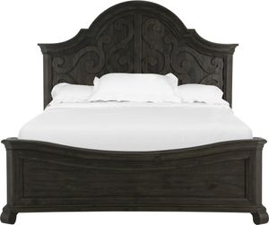 Magnussen Home® Bellamy Peppercorn King Shaped Panel Bed