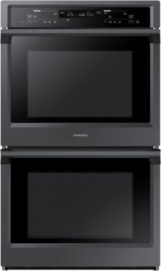 Samsung 30" Fingerprint Resistant Black Stainless Steel Electric Built In Double Wall Oven