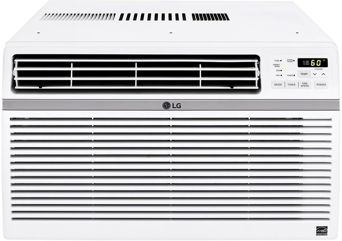 LG 15,000 BTU's White Window Air Conditioner
