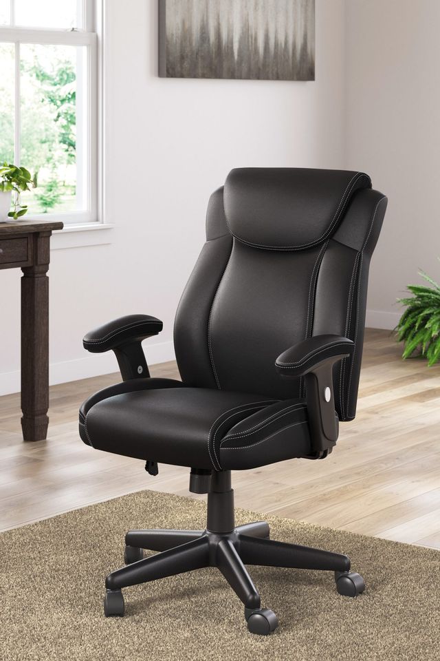 Signature Design by Ashley® Corbindale Black Home Office Swivel Desk Chair-3