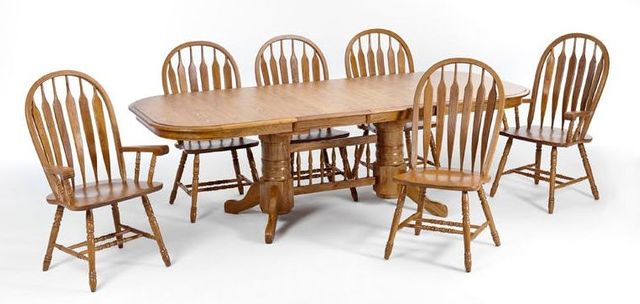 Intercon Classic Oak Chestnut Dining Room Arm Chair 1