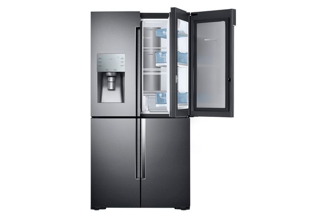 Samsung 22.1 Cu. Ft. Fingerprint Resistant Black Stainless Steel 4-Door Flex™ Refrigerator 5