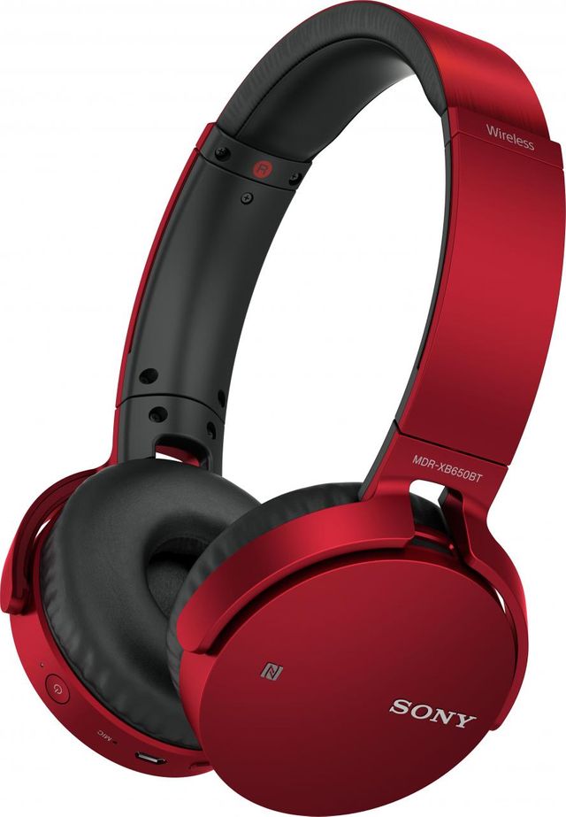 Sony® XB650BT Series EXTRA BASS™ Blue Wireless Bluetooth Headphones 6