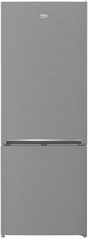Beko 16.8 Cu. Ft. Fingerprint Free Stainless Steel Counter Depth Bottom Freezer Refrigerator