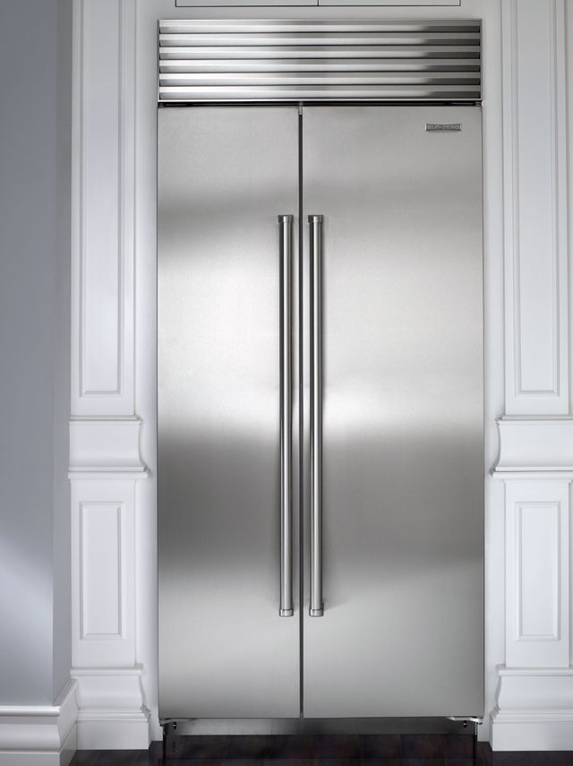 Sub-Zero® 20.6 Cu. Ft. Overlay Built In Side By Side Refrigerator 9