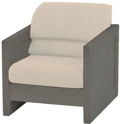 Crate Designs™ Furniture Graphite Arm Chair