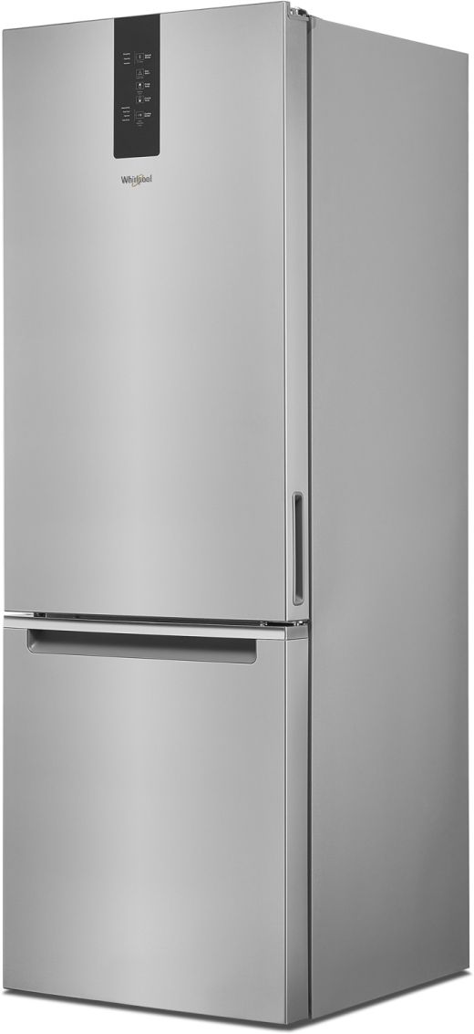 Whirlpool® 12.9 Cu. Ft. Fingerprint-Resistant Stainless Bottom Freezer Refrigerator 15