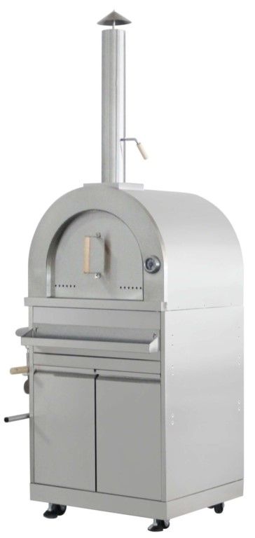 Thor Kitchen® 38" Stainless Steel Pizza Oven and Cabinet  1