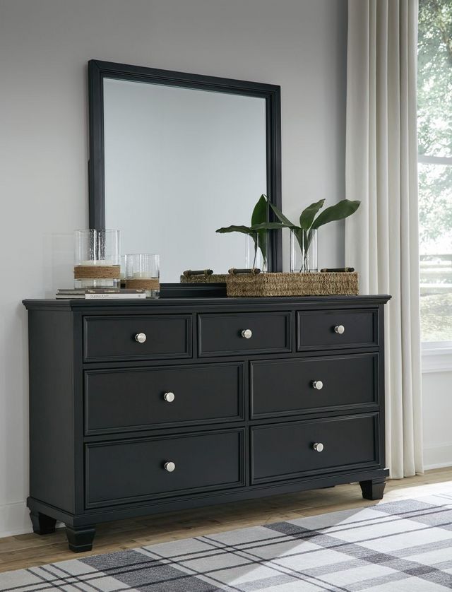 Signature Design by Ashley® Lanolee Black Queen Panel Bedroom | Big ...