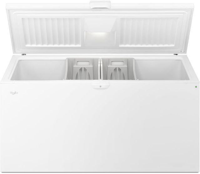 Whirlpool® 22 Cu. Ft. Chest Freezer-White-2