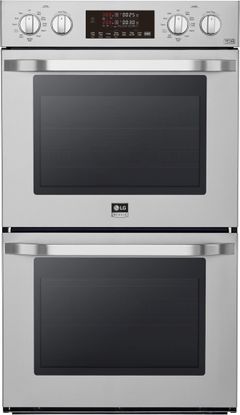 LG Studio 30" Stainless Steel Electric Double Built In Wall Oven