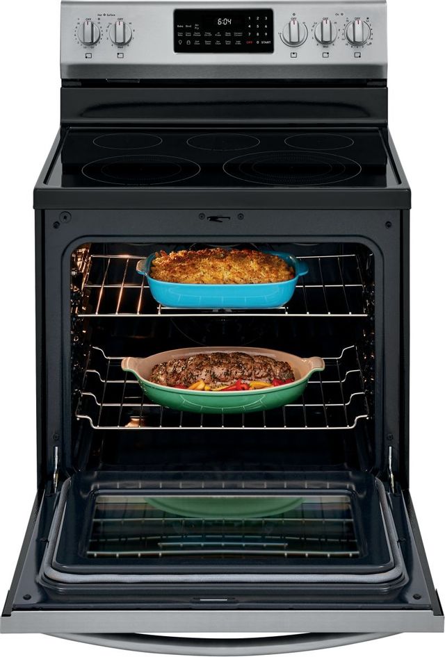 Frigidaire Gallery® 30" Stainless Steel Freestanding Electric Range with Air Fry 6
