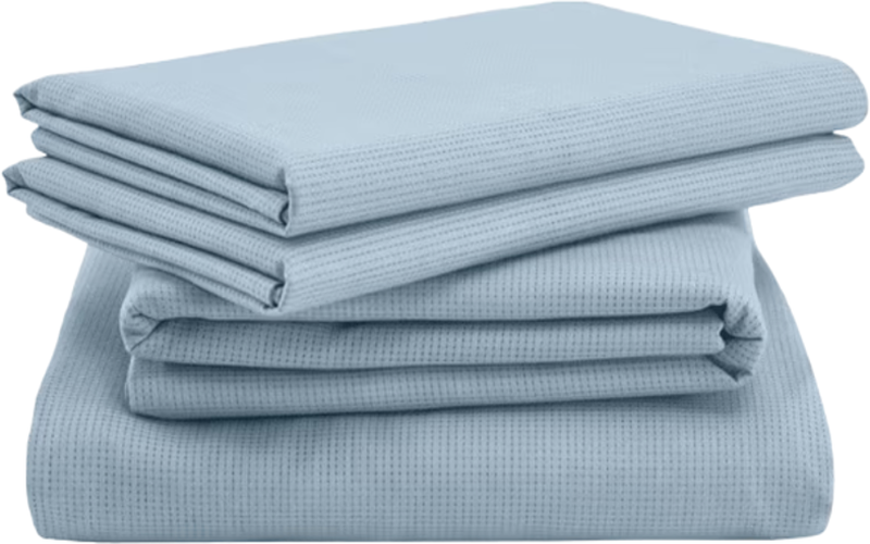 Tempur-Pedic® ProAir™ Sleepy Blue Cotton/TENCEL™ Lyocell Queen Sheet ...