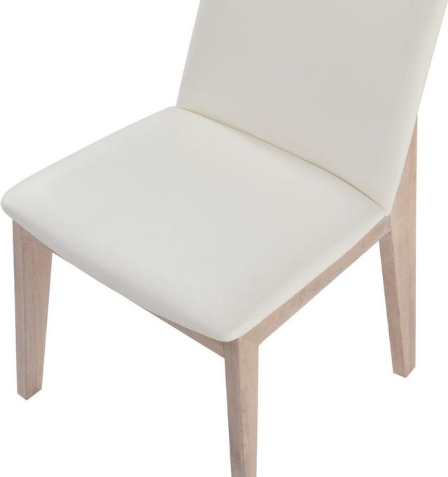 Moe's Home Collection Deco White Oak Dining Chair 1