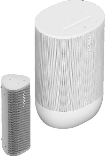 Sonos White Portable Speaker Set