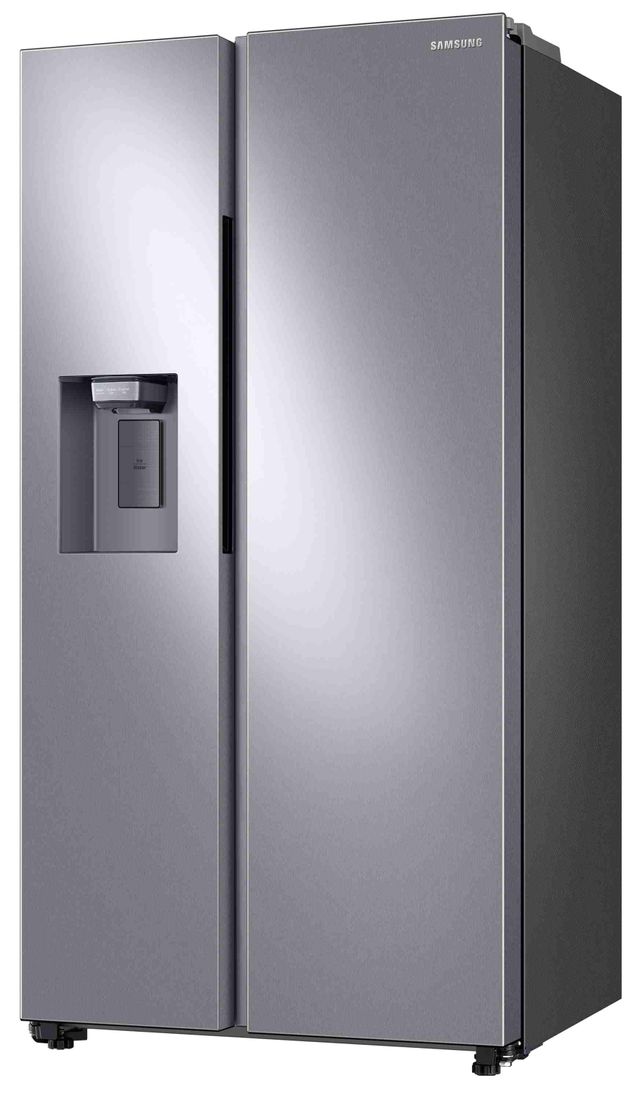 Samsung 22 cu. ft. Stainless Steel Counter Depth Side-by-Side Refrigerator [Scratch & Dent] 2