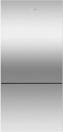 Fisher & Paykel Series 5 17.5 Cu. Ft. Stainless Steel Counter Depth Bottom Freezer Refrigerator-RF170BRPX6 N