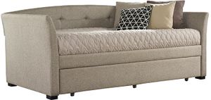 Hillsdale Furniture Morgan Natural Herringbone Twin Youth Daybed with Trundle