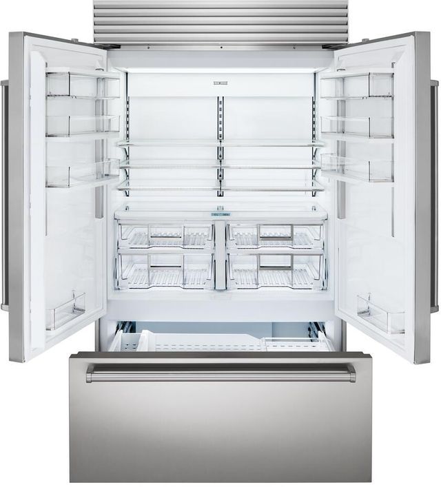 Sub-Zero® Classic Series 28.9 Cu. Ft. Stainless Steel French Door Refrigerator 1