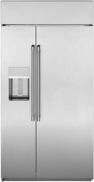Café™ 28.6 Cu. Ft. Stainless Steel Smart Built In Side-by-Side Refrigerator