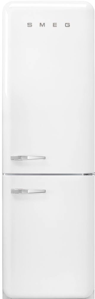Smeg 50's Retro Style Aesthetic 11.7 Cu. Ft. White Bottom Freezer Refrigerator