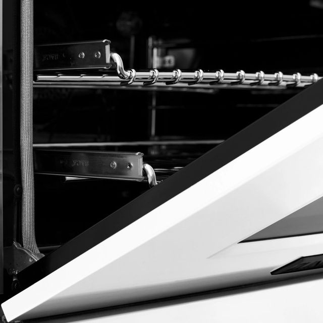 ZLINE Autograph Edition 30" White Matte Pro Style Dual Fuel Range 7