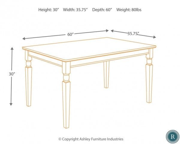 Signature Design by Ashley® Owingsville Two Tone Dining Room Bench 8